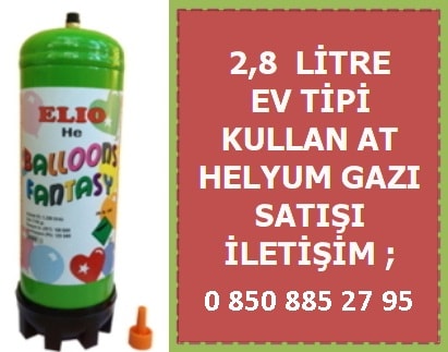 Diyarbakr ev tipi 2.8 litre helyum gaz tp sat
